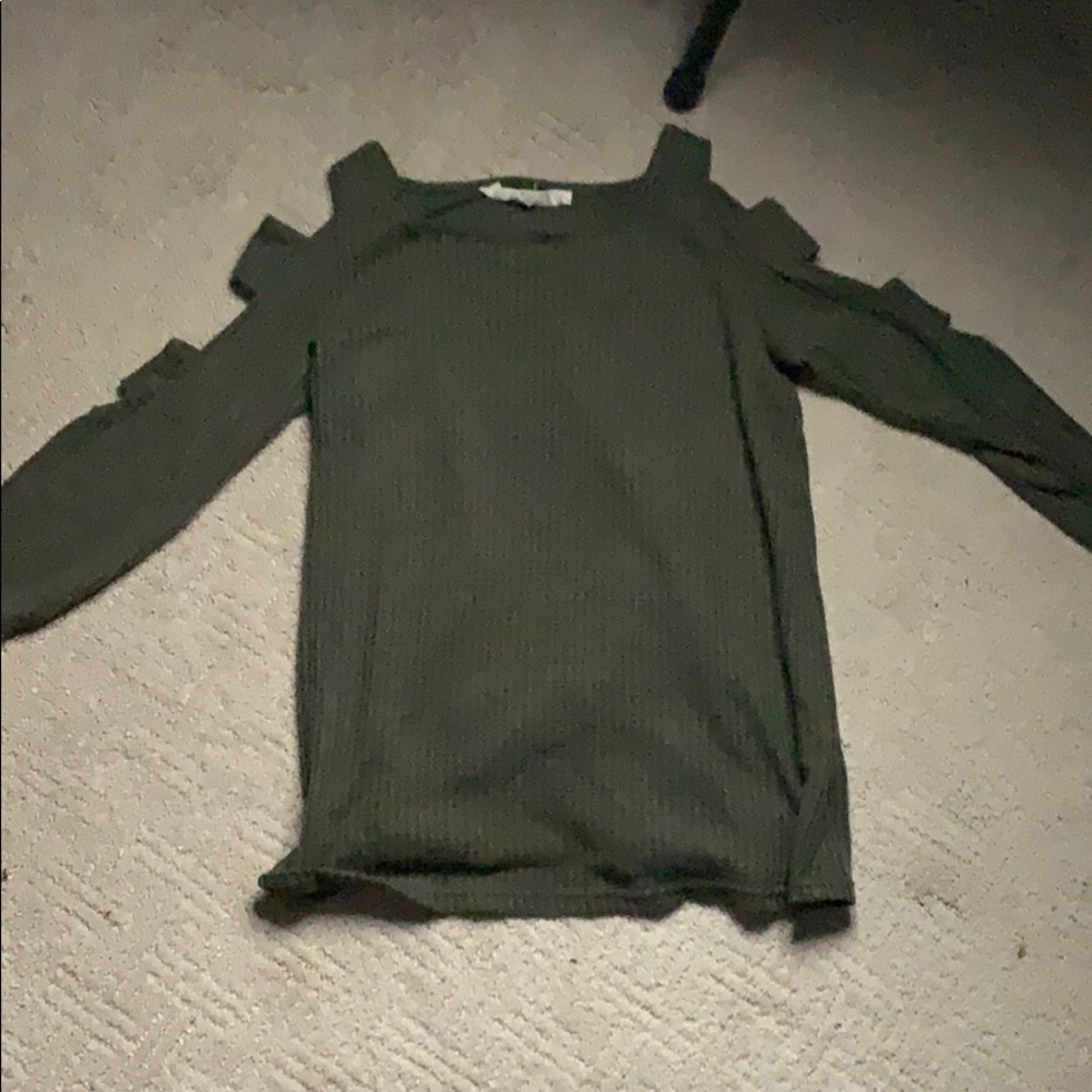 Green sweater